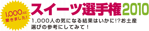 スイーツ選手権2010